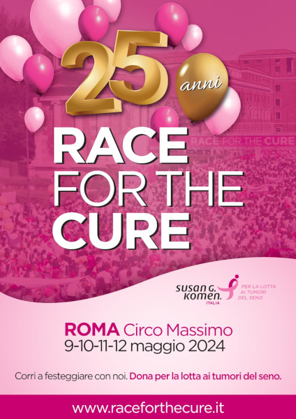 Race for the Cure – ROMA Circo Massimo 9-10-11-12 Maggio 2024