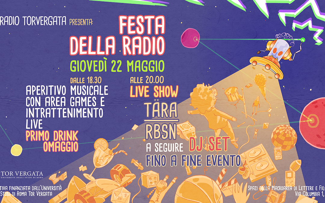 Festa della Radio – Giovedì 22 maggio dalle 18:30