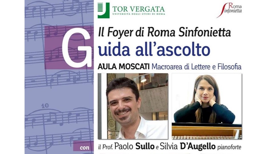 Il Foyer di Roma Sinfonietta. Guida all’ascolto